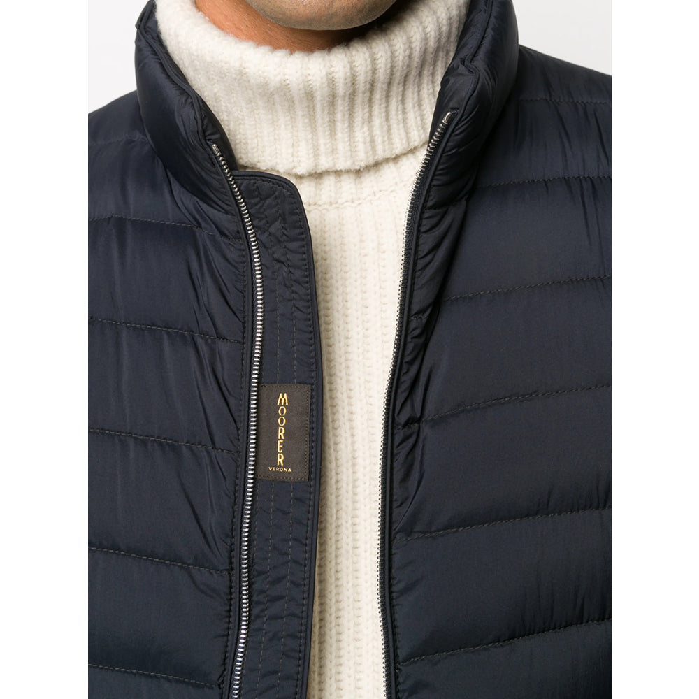 Moorer Outwear Waistcoats - Blu | 119466d2b08eafd3d585446b2a8628f01525c1e0