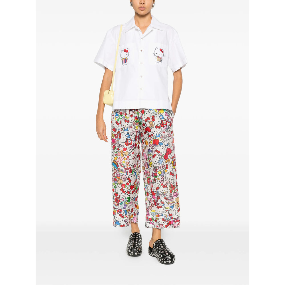 Pero Pantaloni - Bianco, Rosso | 67bb825258b63544ff786a235ba570b2dc7d2c54