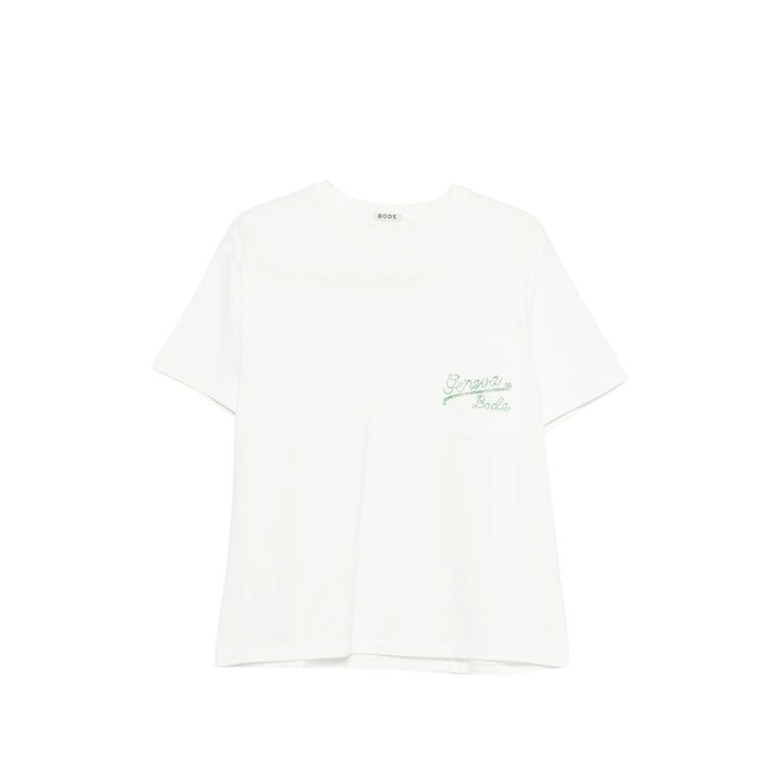 Bode T Shirt - Bianco | da44eca68b5f39bc603616a89cbbc159ac71436b