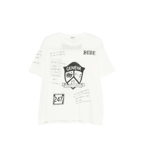 T Shirt Bianco, Nero
