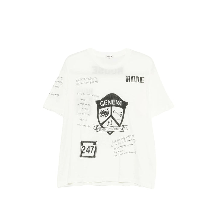 Bode T Shirt - Bianco, Nero | 7f9438ed74e34c5b941b1190c12105c5d1ced020