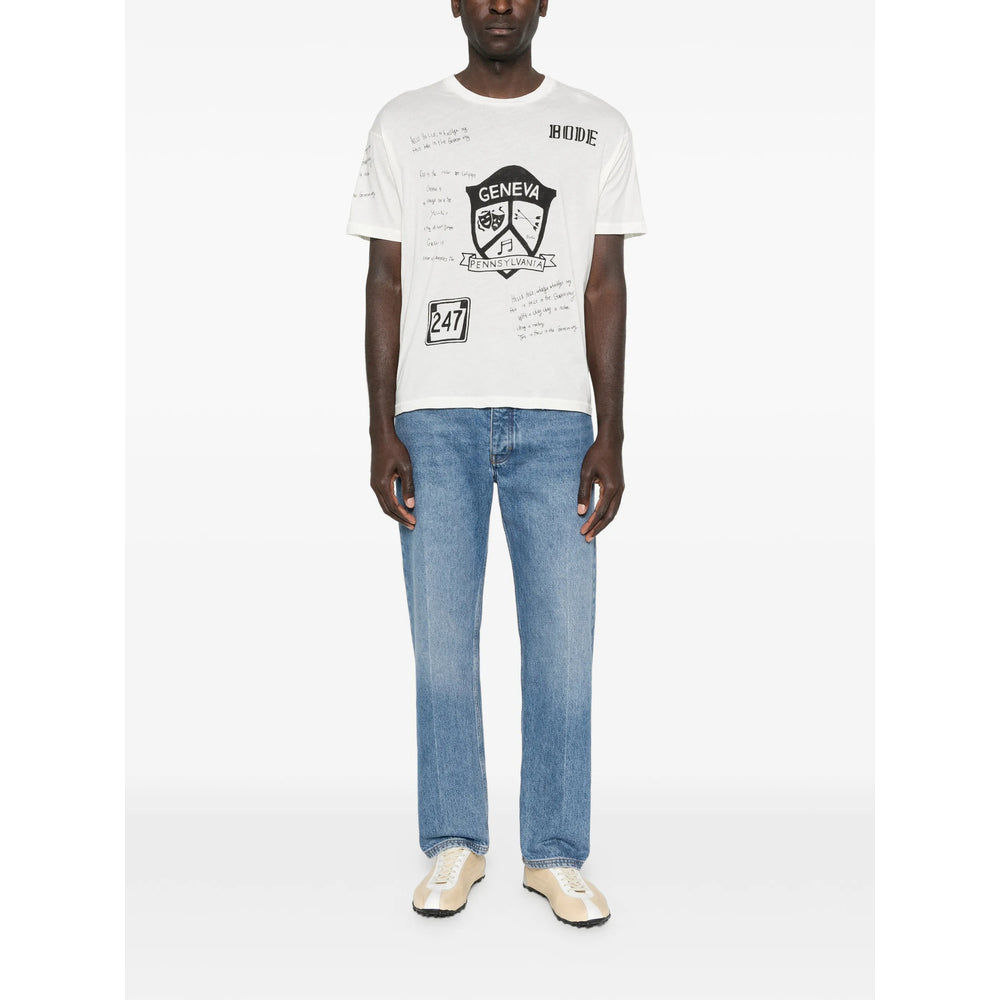 Bode T Shirt - Bianco, Nero | 81eb50ba36cba874d7e40ab97612045767b4e5f8