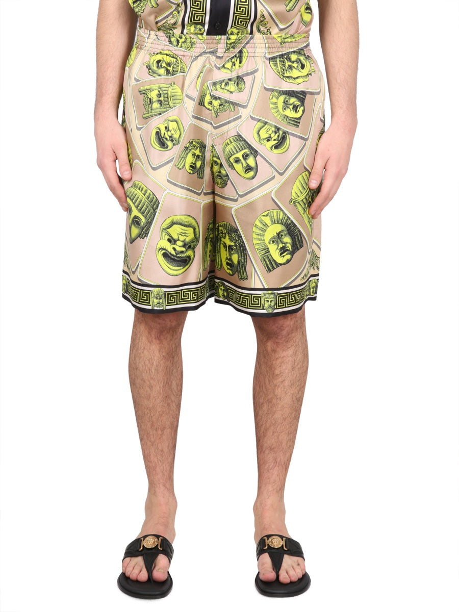 Versace Shorts - Verde | Wanan Luxury
