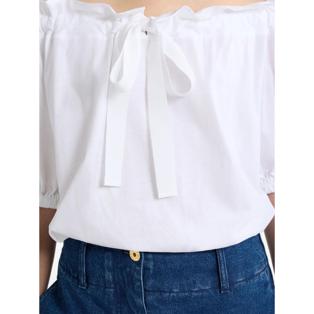 Patou Top - Bianco | 10e048a30b1624c73c22b89d98b353cc32dee7e0