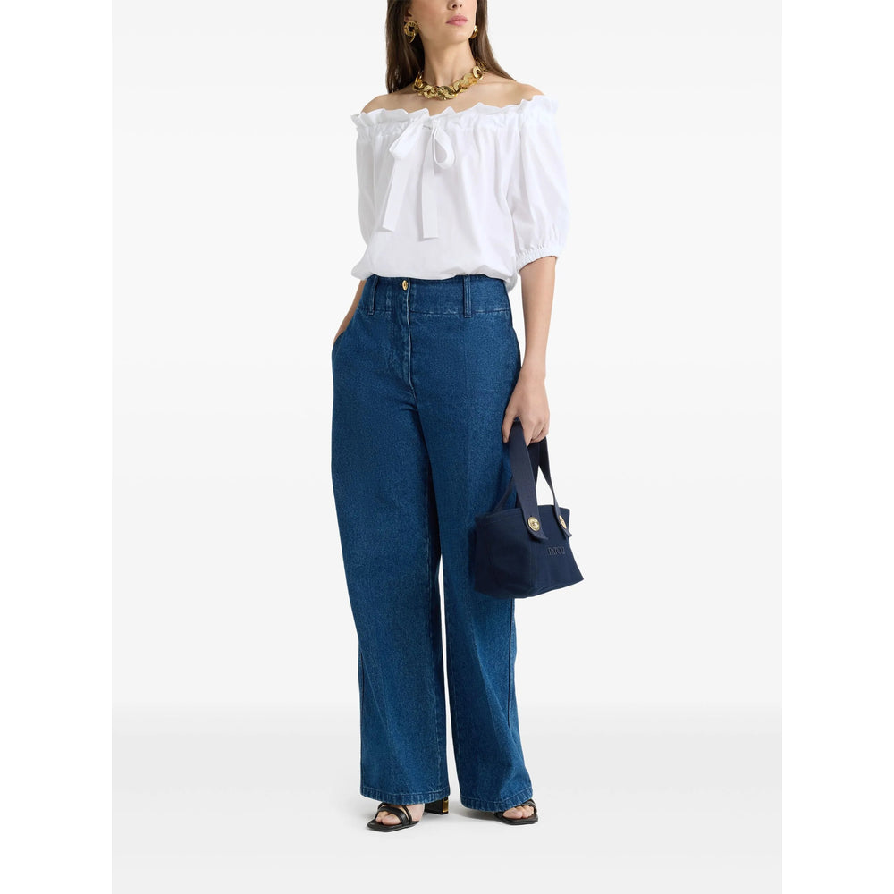 Patou Top - Bianco | fb2262b6d50135782060c1f01d3d6efa22f65483