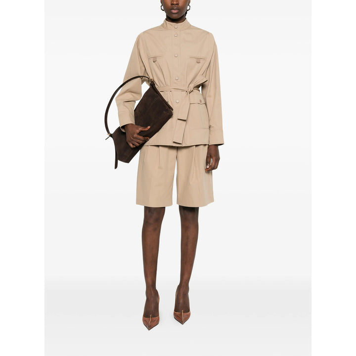 Yves Salomon Outerwears - Marrone | 89c4baa5768fc7a4eaec1bfd4fd6d3a6e0f49261