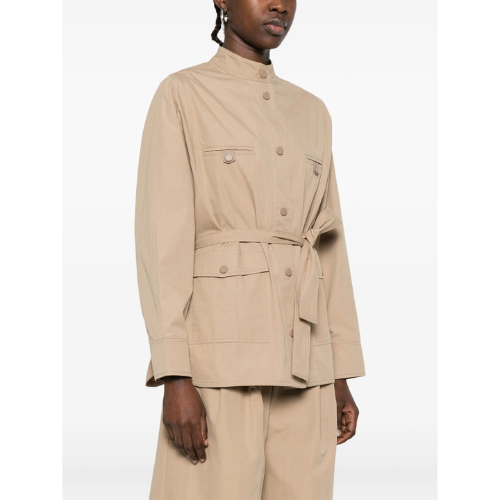 Yves Salomon Outerwears - Marrone | 124a1511ce5e20ea8f5ceb095d3334ffed559907