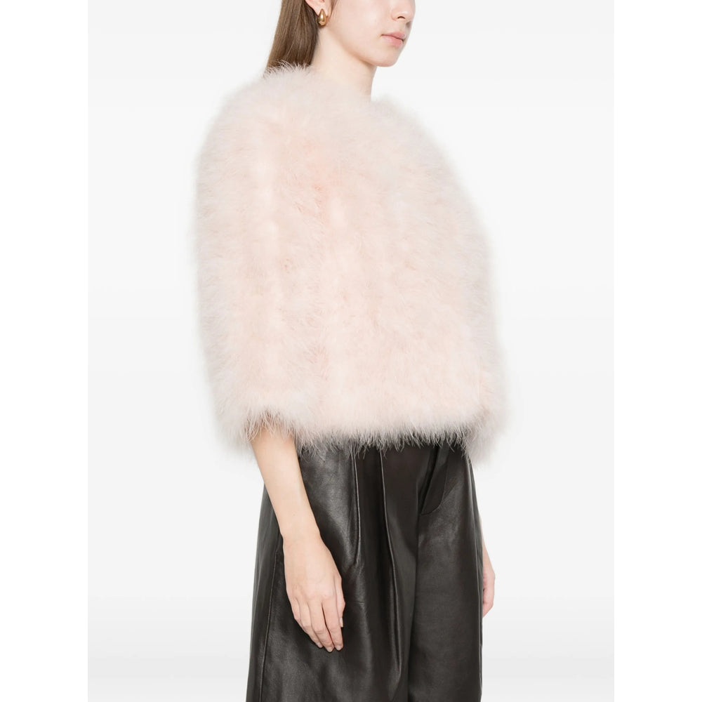 Yves Salomon Outerwears - Rosa | bc76a33f136679998421fe76e0e445543d3afdda
