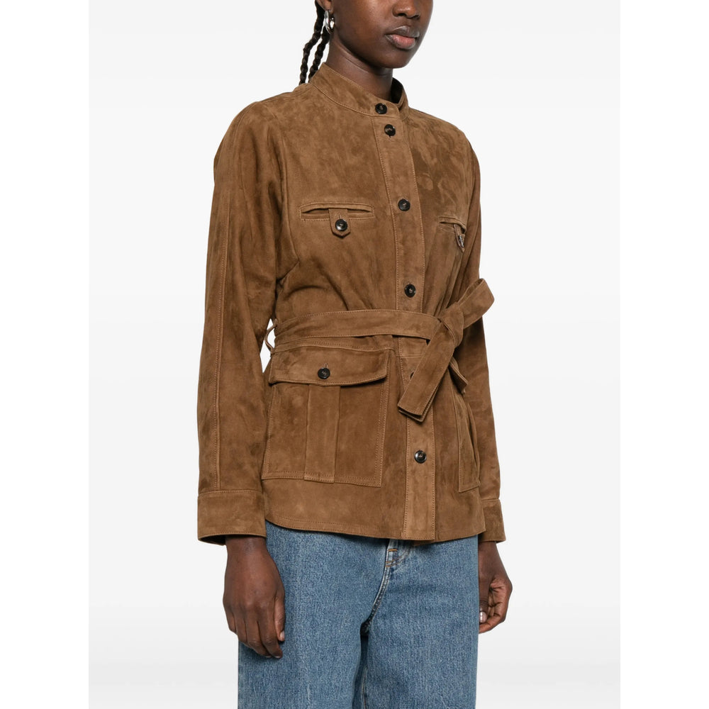 Yves Salomon Outerwears - Marrone | 838f7368d3a858b37ab1623c2758d1710b97242f