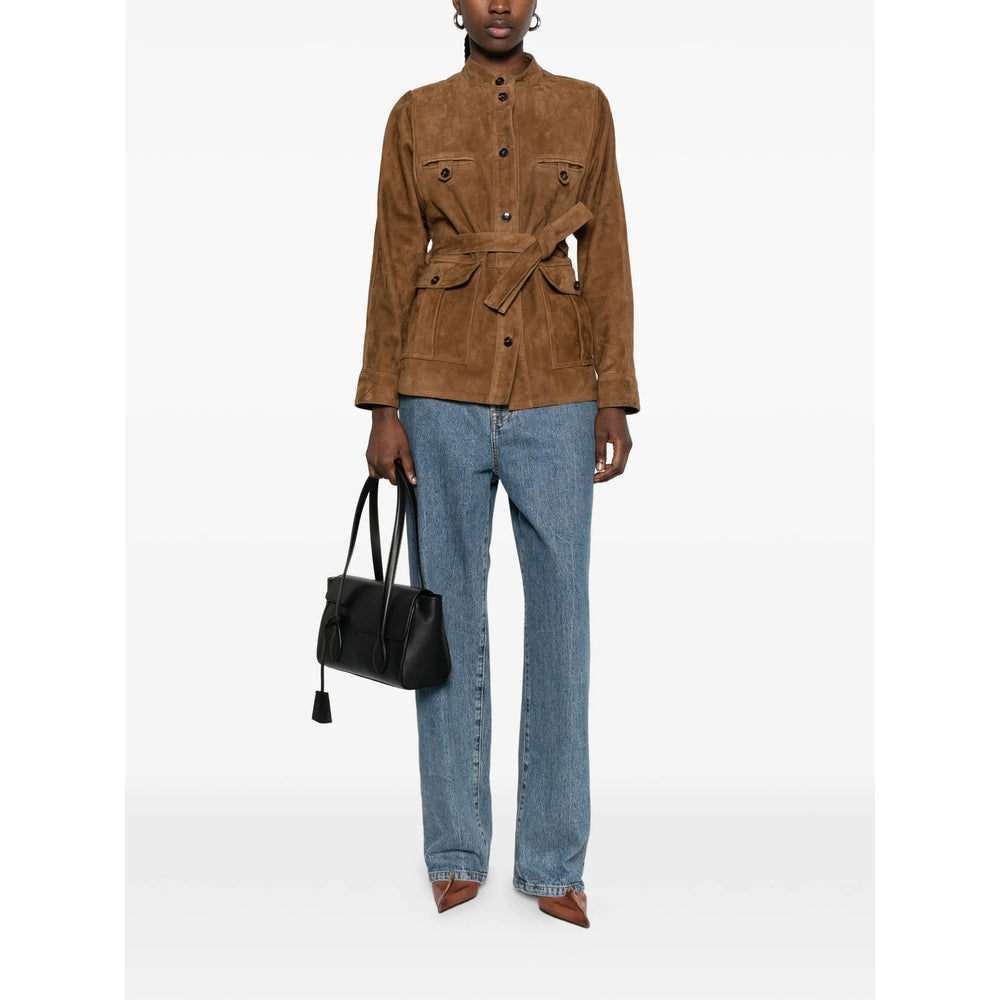 Yves Salomon Outerwears - Marrone | 96a216d2d41856a16878018b3b28f365b7c75a15