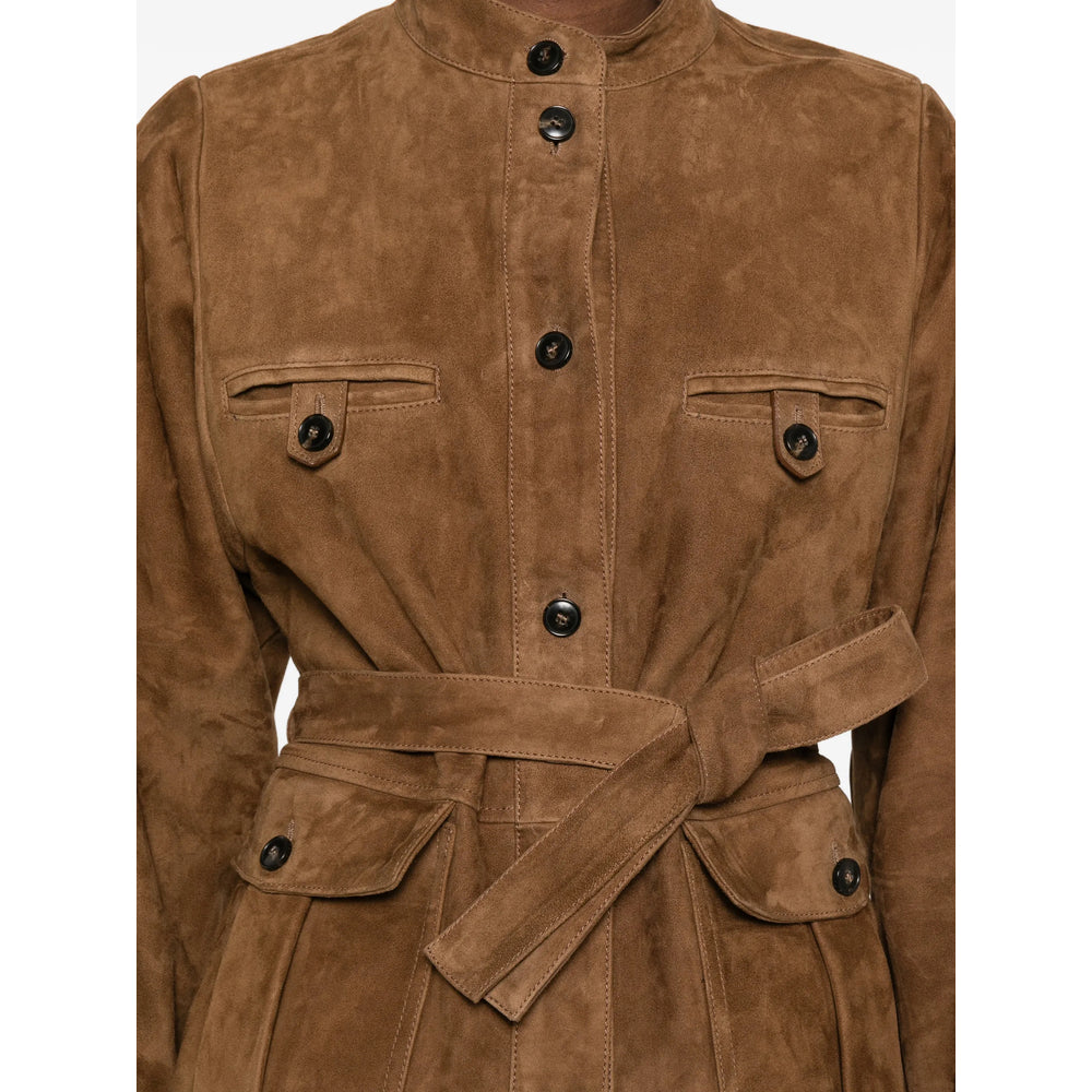 Yves Salomon Outerwears - Marrone | ae2a8907912fef4de5df950d5a3ec6d7fa8c22e6
