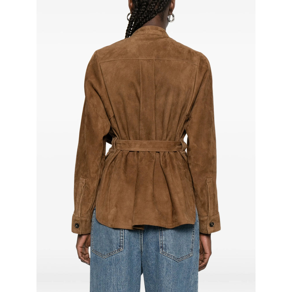 Yves Salomon Outerwears - Marrone | de12d33b9548931bae276001deebc6bd1dfe0a11