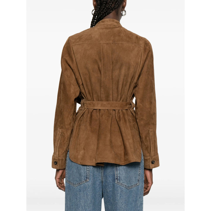 Yves Salomon Outerwears - Marrone | de12d33b9548931bae276001deebc6bd1dfe0a11