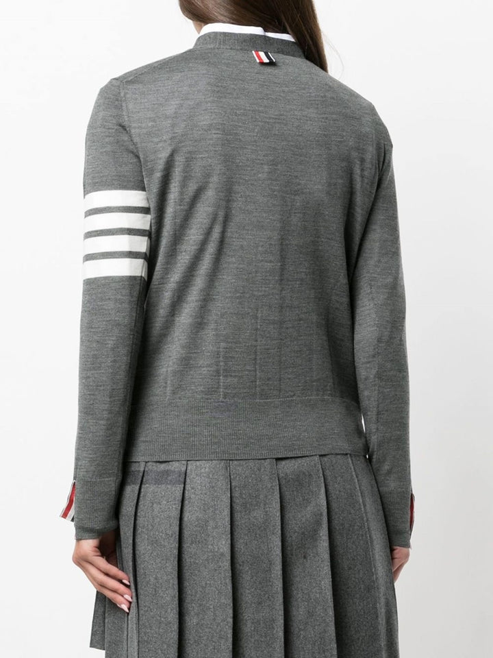Thom Browne SWEATER - Grey | ed898513c603f57c446fc499eb5b8f54a734f8d8
