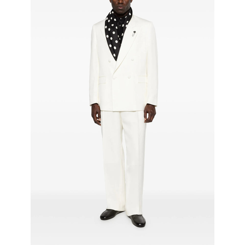 Lardini Pantaloni - Bianco | 9cd1cf05abd85cbf40549d907ec172376b6d6470