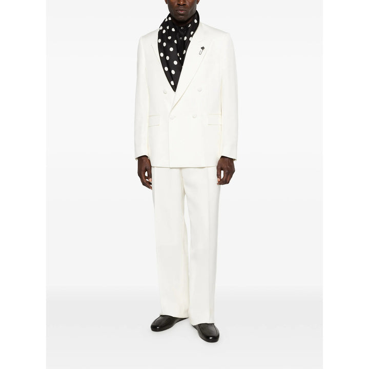 Lardini Pantaloni - Bianco | 9cd1cf05abd85cbf40549d907ec172376b6d6470