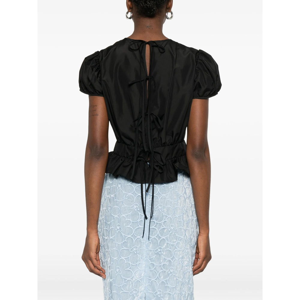 Cecilie Bahnsen Top - Nero | 55b4819156bd227d7e3b4550337267b1e59db09a