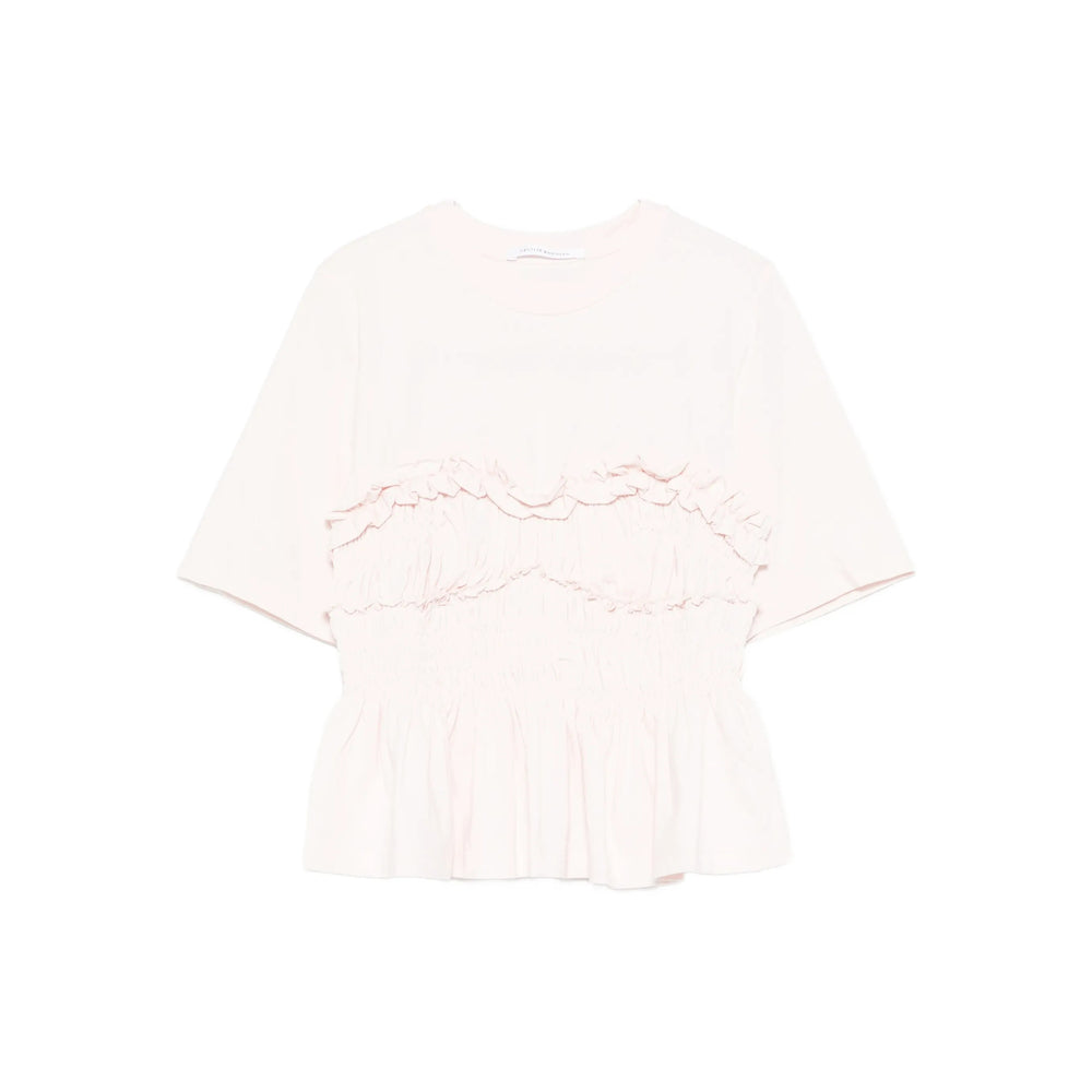 Cecilie Bahnsen T Shirt - Rosa | 1c5c723b35b4a4cfb0db98163017ba42015e20c9