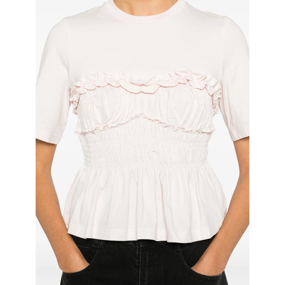 Cecilie Bahnsen T Shirt - Rosa | 5fc4631de1485dd528f2336b68dba3ec3eb940f7