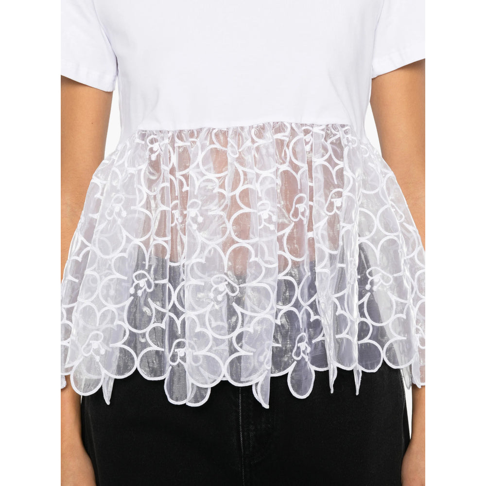 Cecilie Bahnsen T Shirt - Bianco | 3e41272a1a9bced122250631c6a655f703701f9b