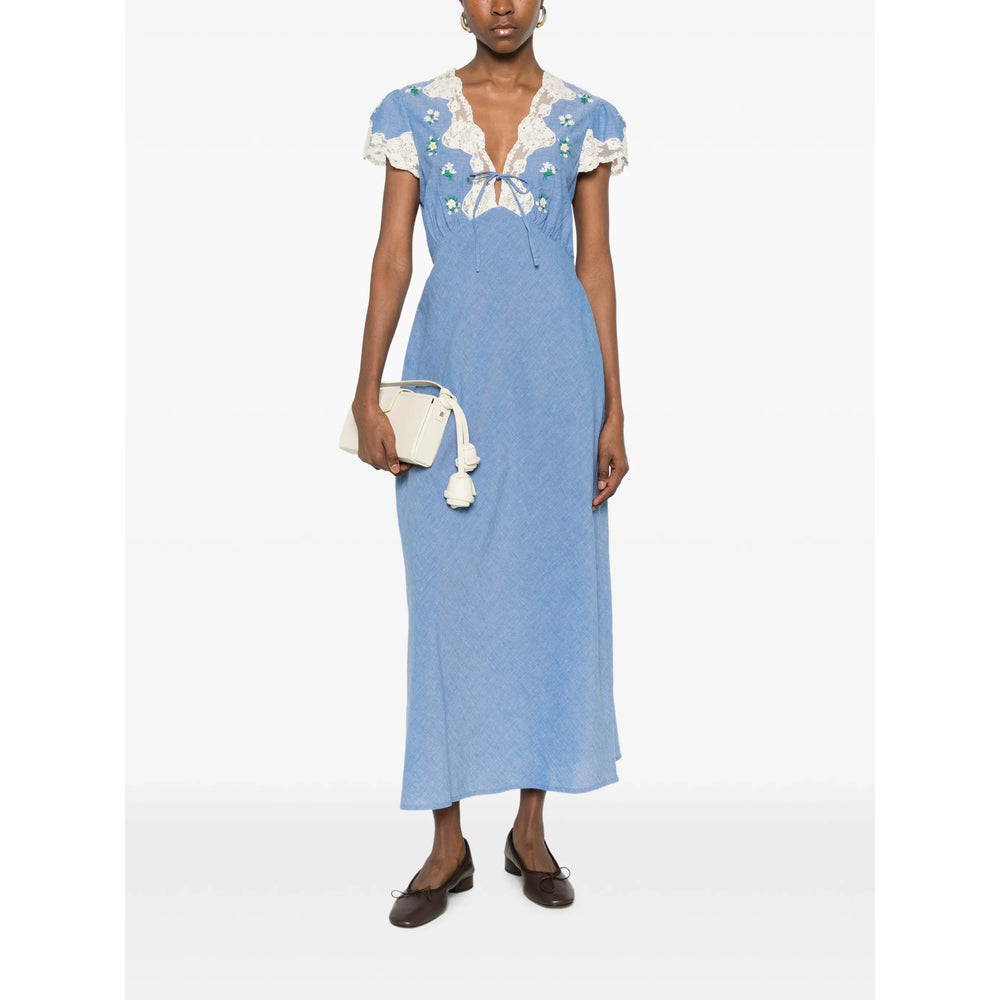 Rixo London Abiti - Blu, Bianco | a3d3bc7dd85d5a6ea49ae7101c795449552c5674