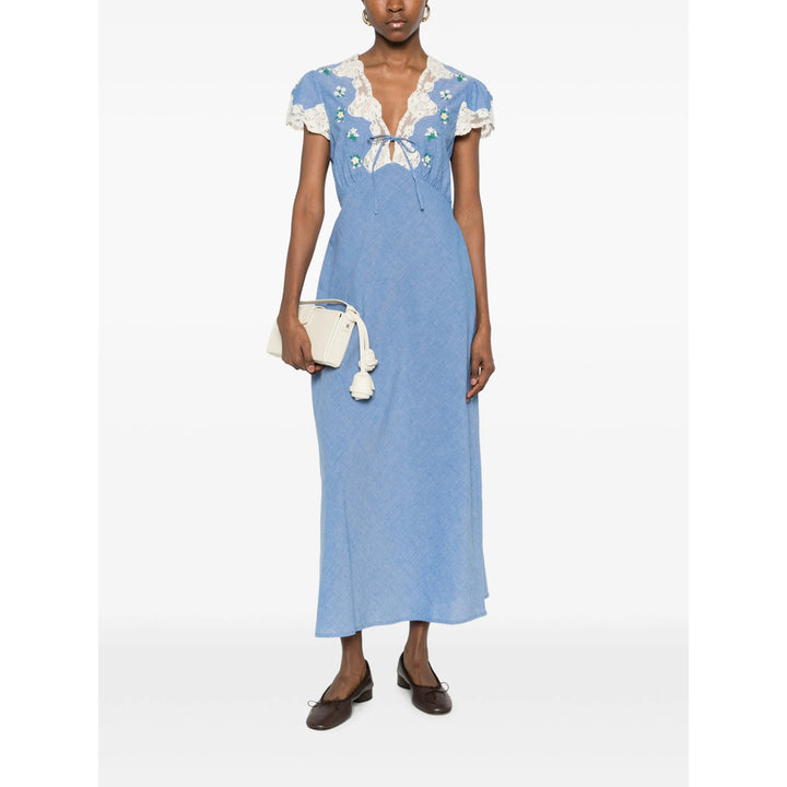 Rixo London Abiti - Blu, Bianco | a3d3bc7dd85d5a6ea49ae7101c795449552c5674
