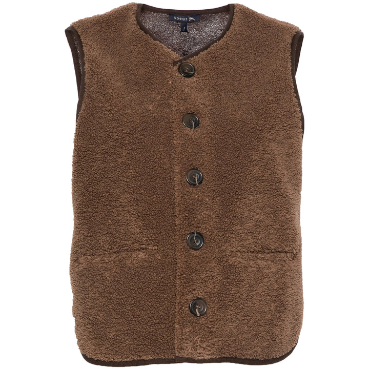 Soeur Waistcoats - Marrone | 9bf63eb37da7e2337b6b0a09c7e3dd19075f2ef1