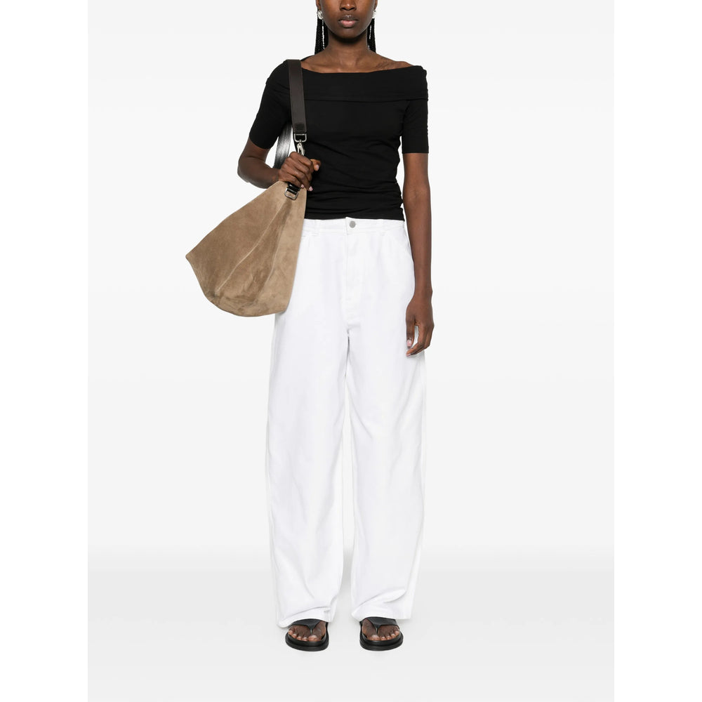 Lemaire Pantaloni - Bianco | 7f4328440f8d277c274befcaa02e67b68371c523