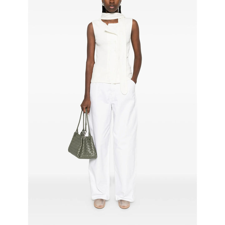 Lemaire Top - Bianco | d1a113fd54136ffa9f5a3aa94ac56ae0c3a2475c