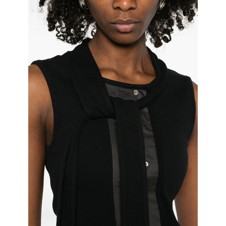 Lemaire Top - Nero | 636056809bf19a088a06216e29912ea763f8e266