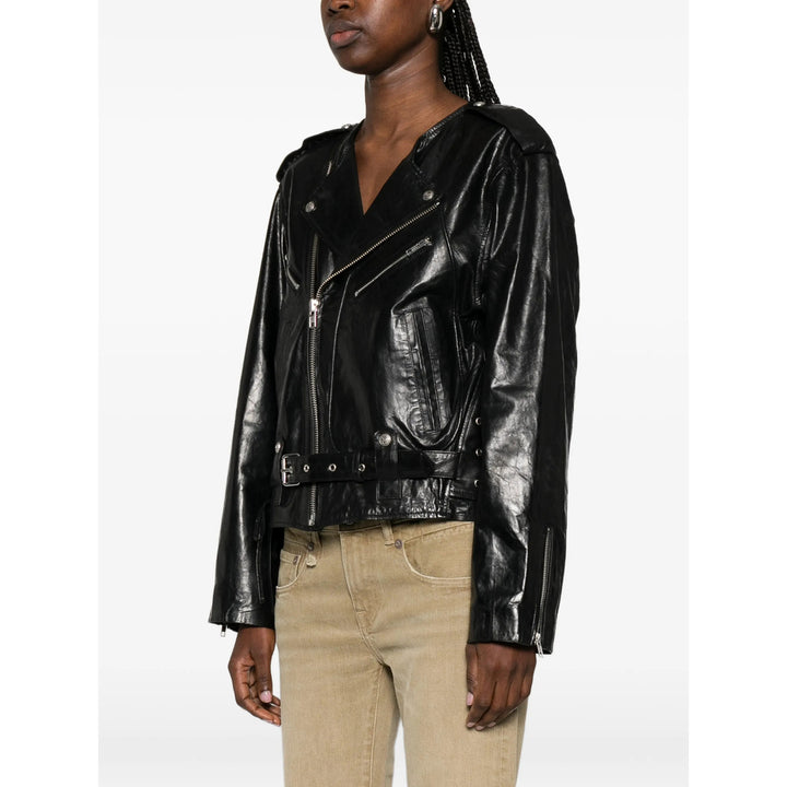 R13 Leather Outerwears - Nero | c1b1e6fb38e7a8c188aafd511abf5b7da4e7b9cc