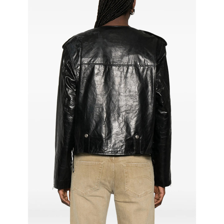 R13 Leather Outerwears - Nero | adcd1c842ce64442616e14f8517b97be4fd8415c