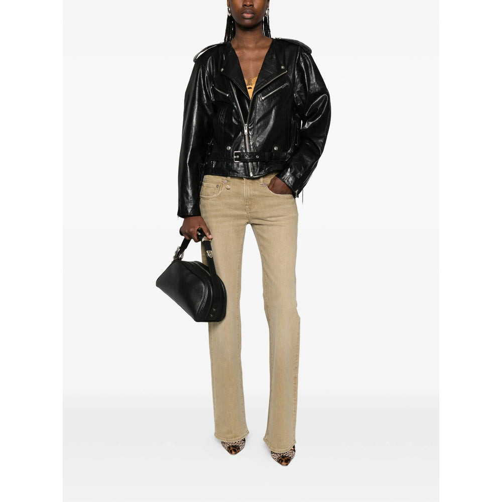 R13 Leather Outerwears - Nero | b8e8e86e9df1ea234cc47f3026eabfc3eb9d975f