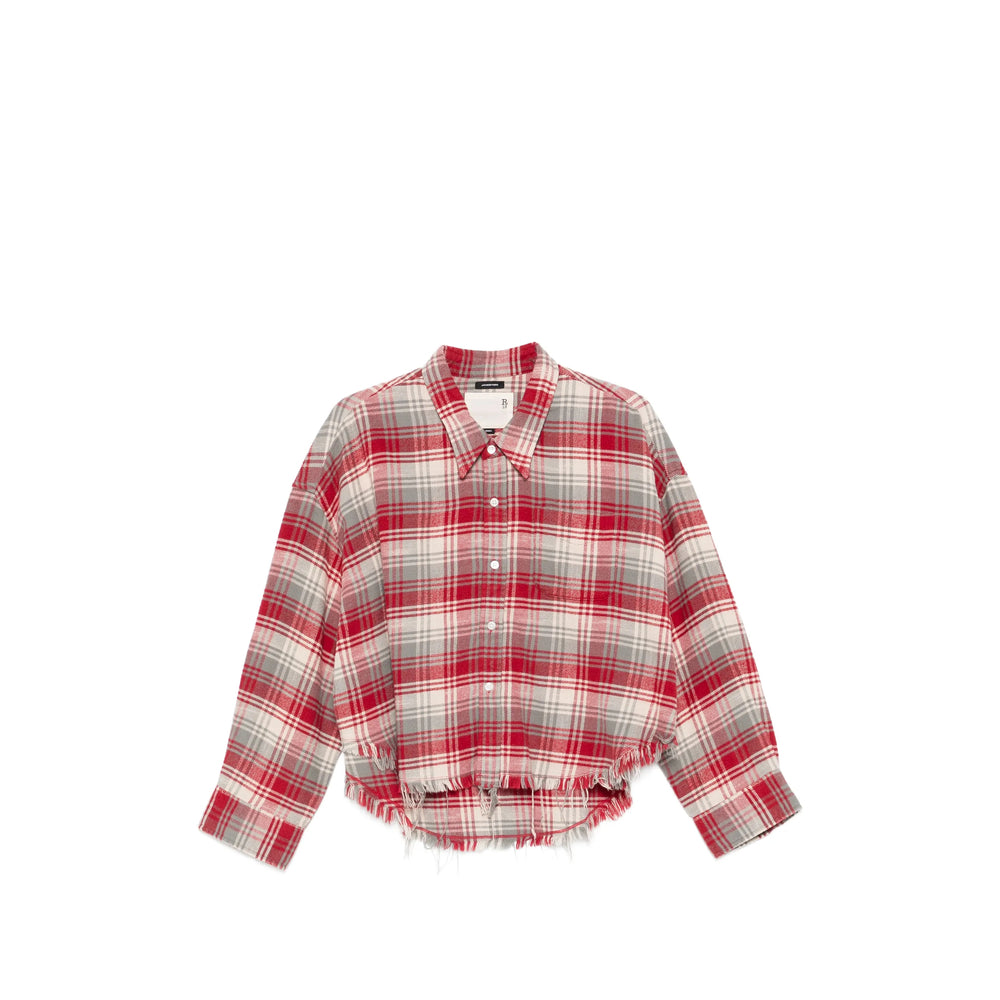 R13 Camicie - Rosso, Grigio | 1ccbc9d0b59d87c3afea253725fc153013389a4c