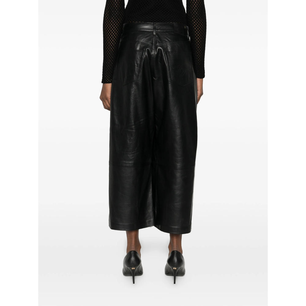 R13 Leather Pants - Nero | da218bbbedeec0435d62251e10deff204f6d5469