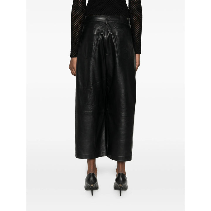 R13 Leather Pants - Nero | da218bbbedeec0435d62251e10deff204f6d5469