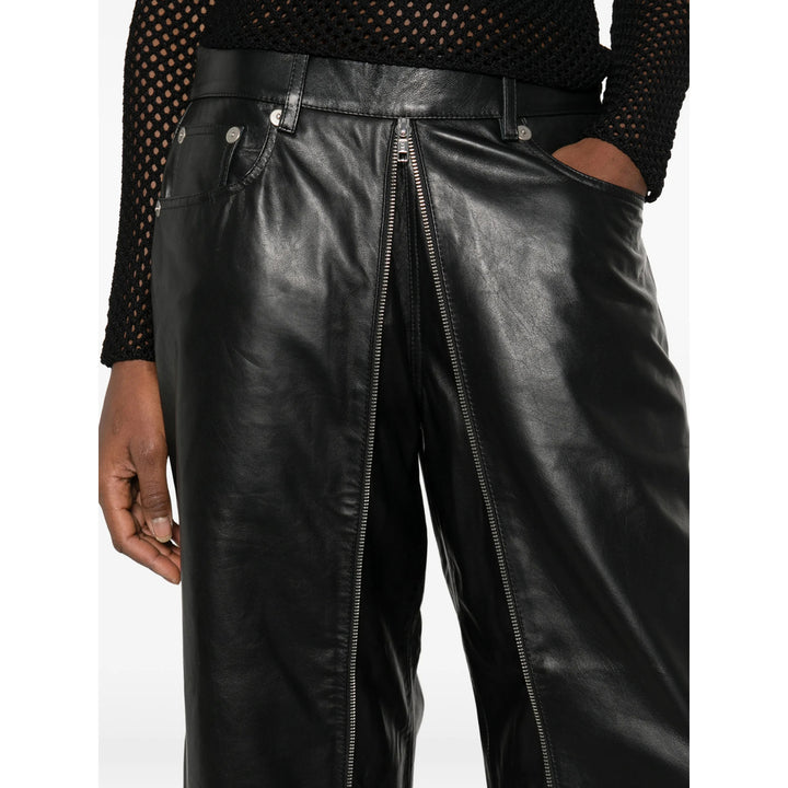 R13 Leather Pants - Nero | f2c2b5716c2cb399432094b8fdc3dcad7e08e916