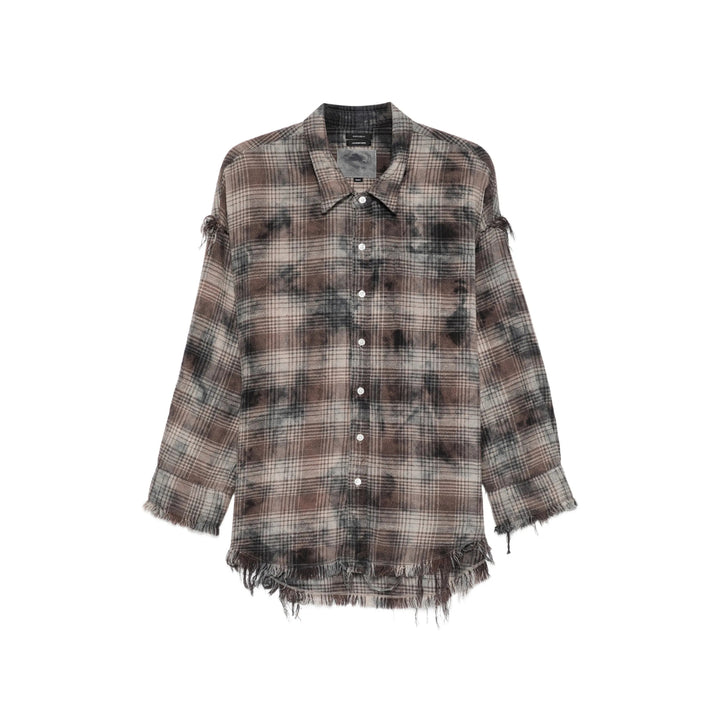 R13 Camicie - Grigio, Marrone | 66c15f164b499fe81375c08d0af4e69c2ed2b233