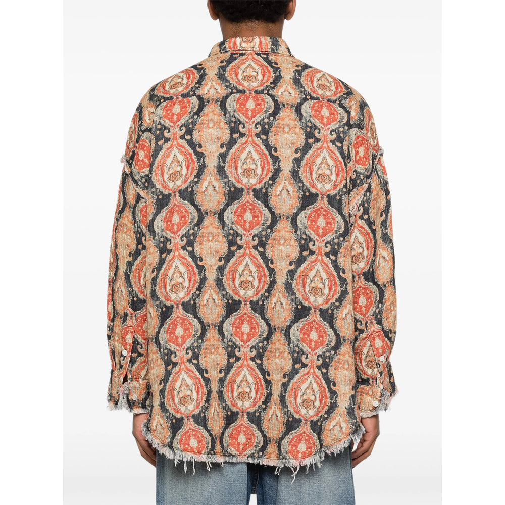 R13 Camicie - Arancione, Nero | 5438866c8fdcb7ed5195eaaa7f16241023598109