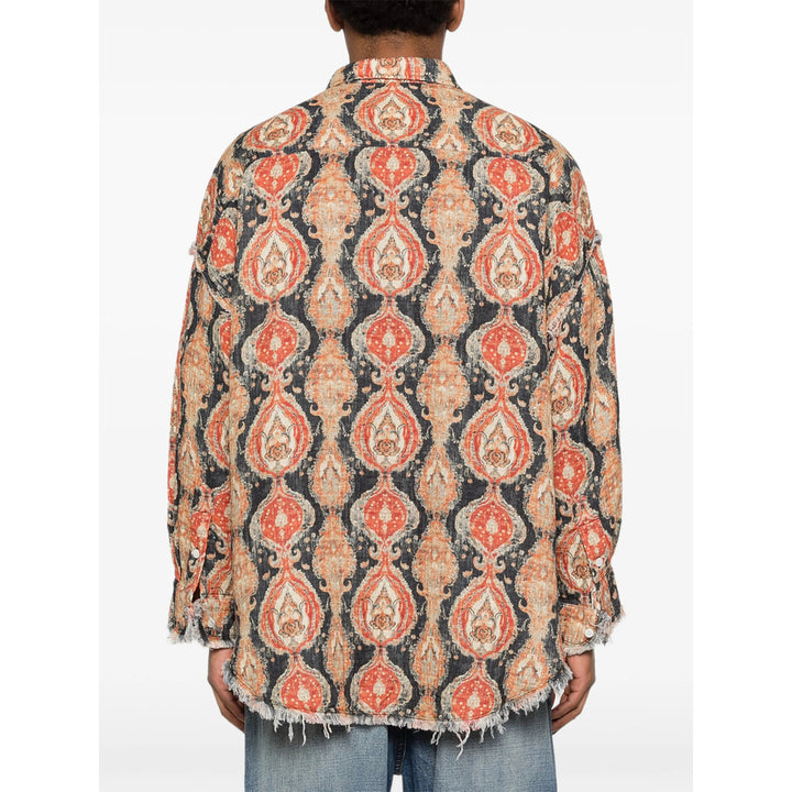 R13 Camicie - Arancione, Nero | 5438866c8fdcb7ed5195eaaa7f16241023598109