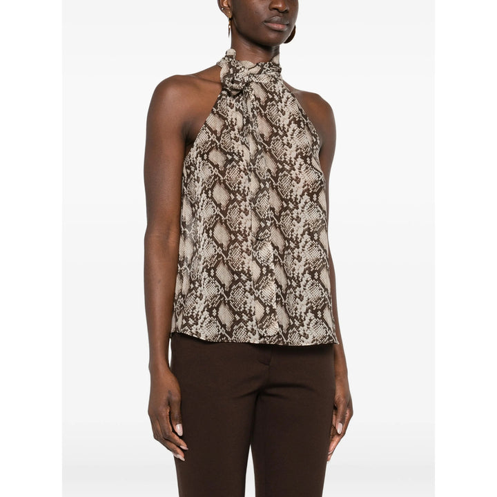 Nili Lotan Top - Neutri, Marrone | ef86b174fa85803780cb159b3b3c7bf767e64201