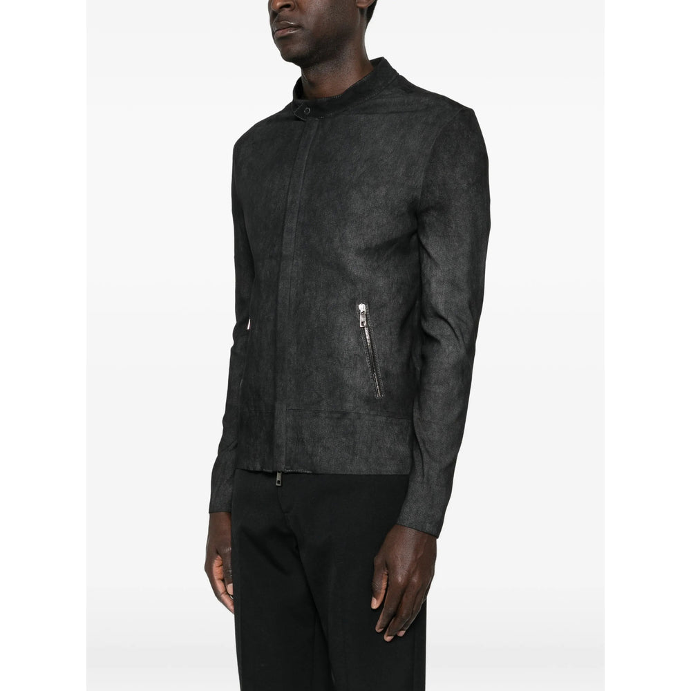 Giorgio Brato Leather Outerwears - Nero | 1e7d1e1433d707b3206b1b62f9c5a9e60220bbf7