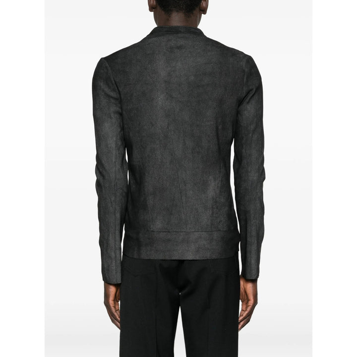 Giorgio Brato Leather Outerwears - Nero | 01917dd95ce8e502fc282bb49db90f23ed153c96