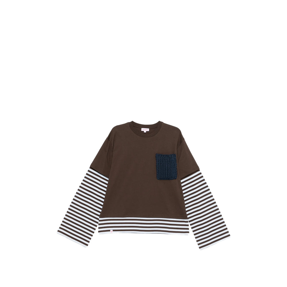 Charles Jeffrey Loverboy T Shirt - Marrone, Blu | 06e300bc93db7fa2f0c7a3f88b83a25927a47198