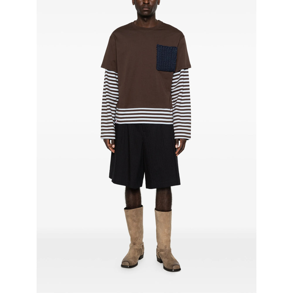 Charles Jeffrey Loverboy T Shirt - Marrone, Blu | c776a18d27ae0ac58b95fbd34853c76b3fce29a2