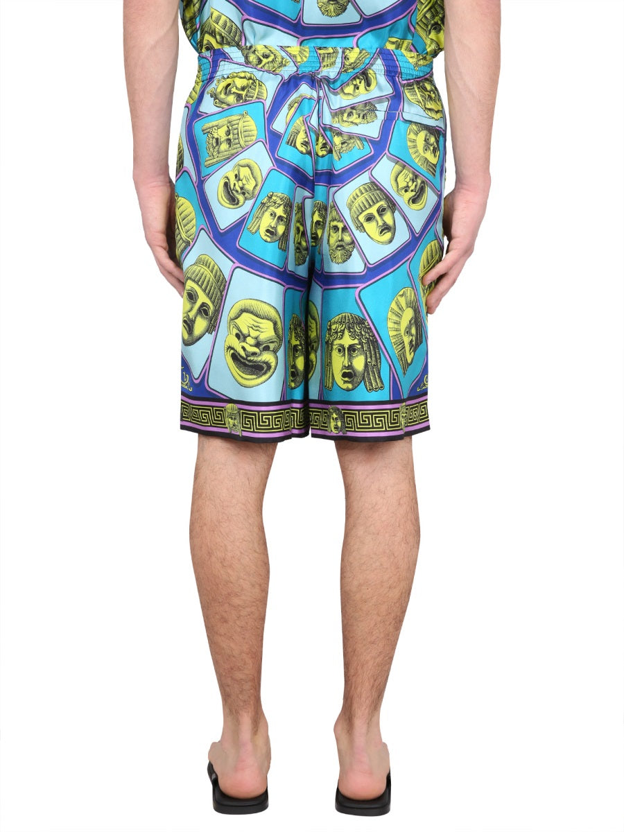 Versace Shorts - Verde | Wanan Luxury