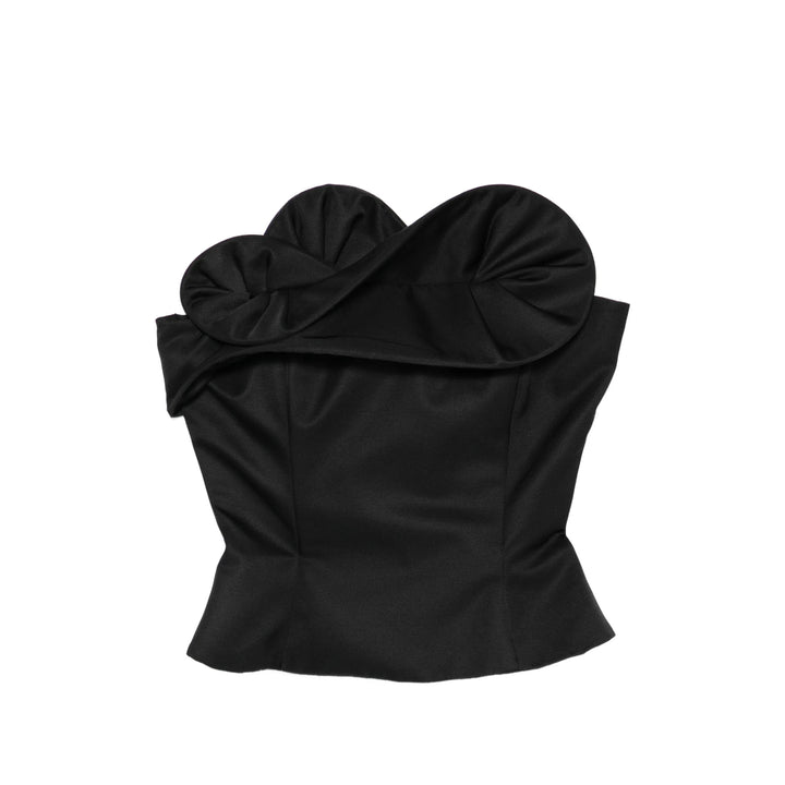 Magda Butrym Top - Nero | 7402b2a34e2c10cc5525d87230189621198f679e