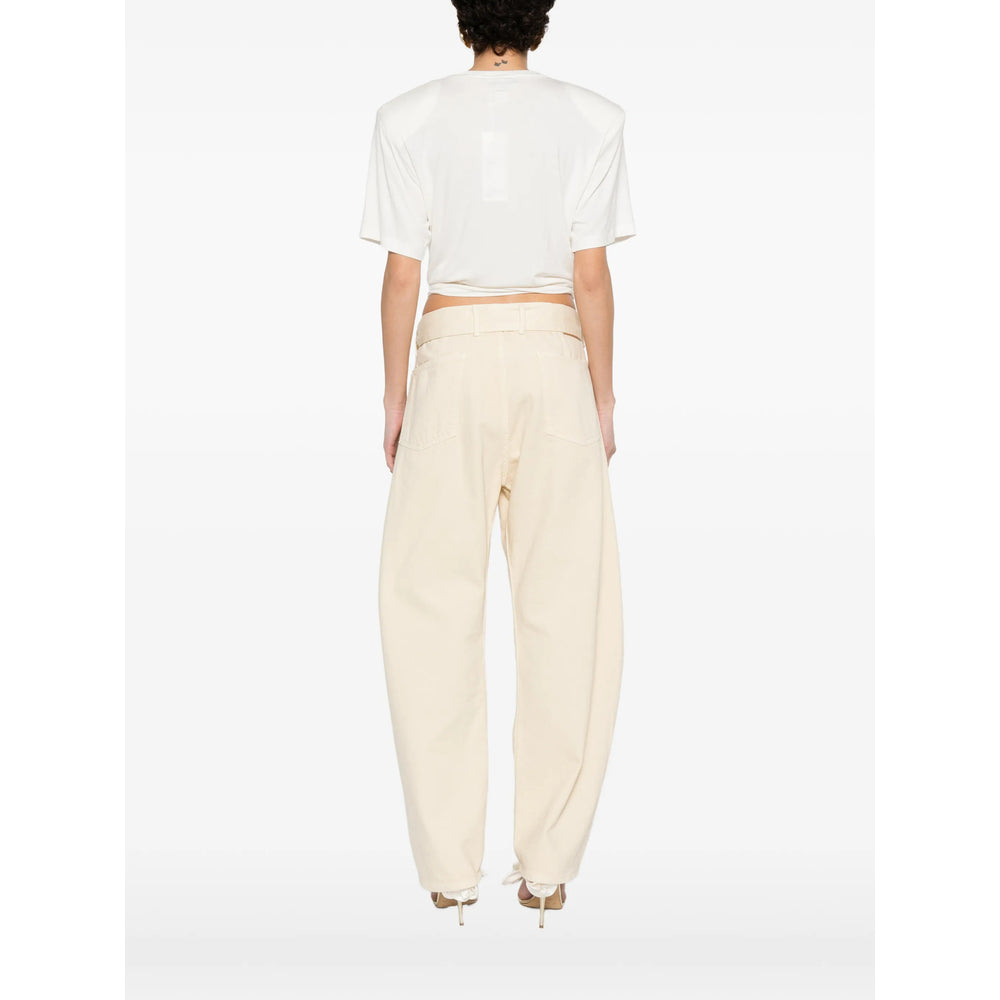 Magda Butrym Top - Bianco | 8082069058dd3a2b5dfe3635f0bd8b1358646b80