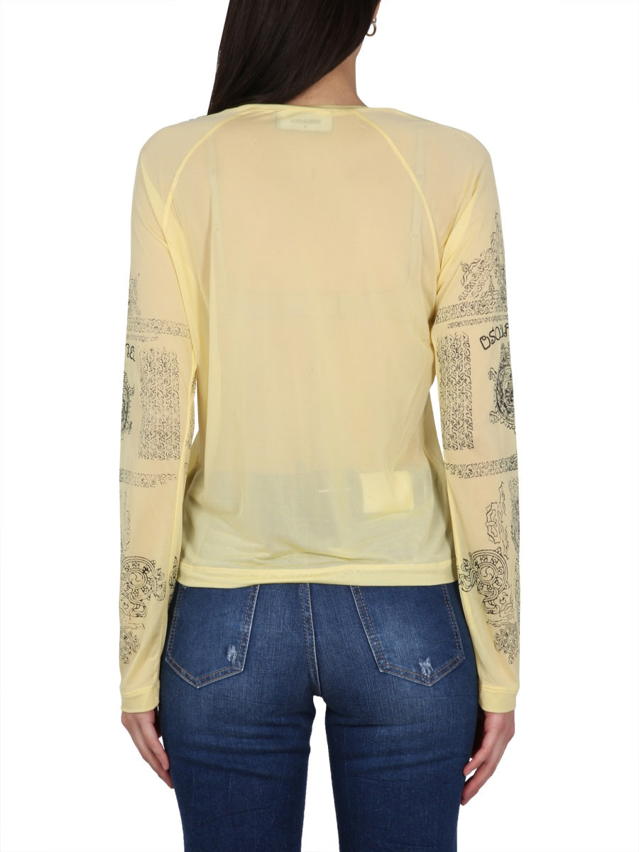 Dsquared2 T shirt - Giallo | Wanan Luxury