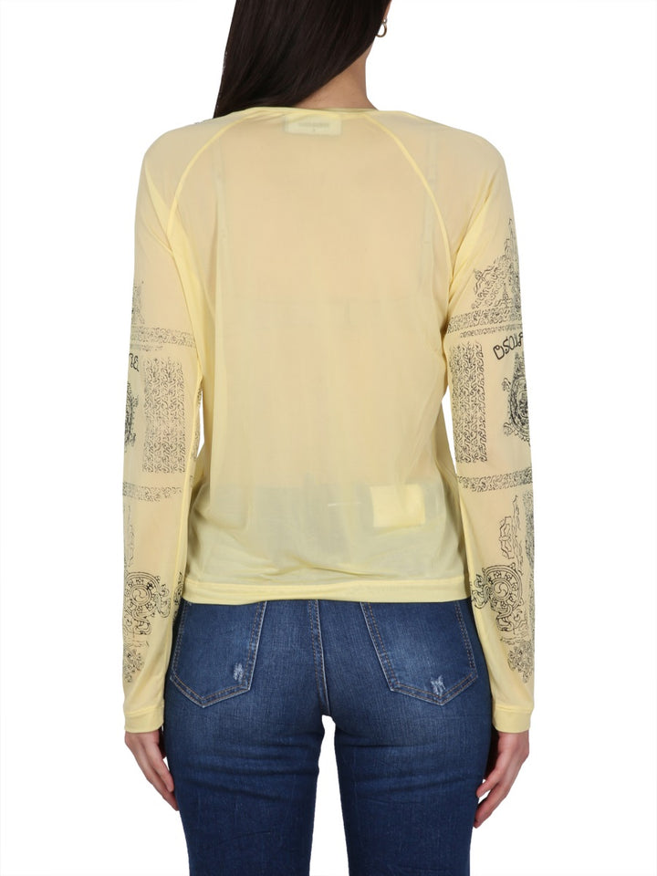 Dsquared2 T shirt - Giallo | Wanan Luxury